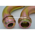 22692 seamless fitting  pipe chrome grease brass fitting